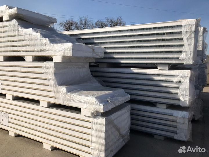 Сендвич панели минвата 150мм