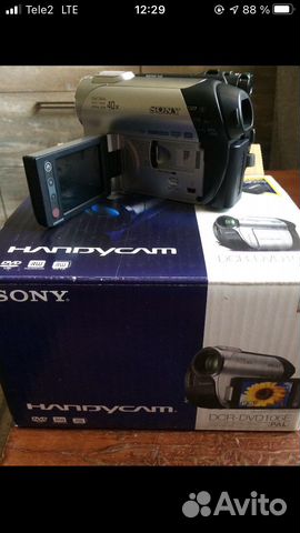 Видеокамера sony