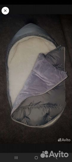 Конверт зимний на выписку и для прогулок 3 в 1