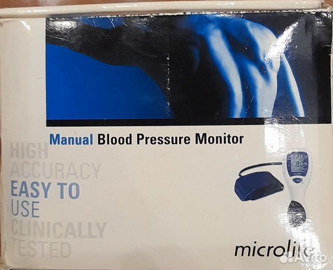 Тонометр Microlife BP3AS 1-2 -полуавтомат