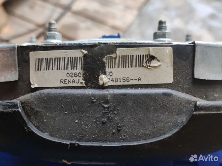 Подушка безопасности renault logan 1