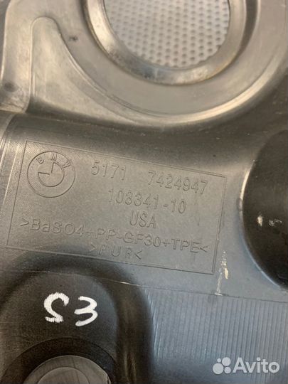 Пластик моторного отсека левый Bmw X7 G07 M-pack