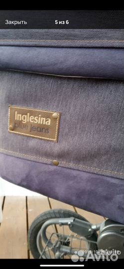 Коляска Inglesina blue jeans