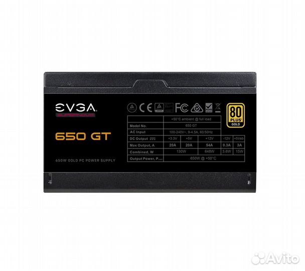 Evga SuperNova 650 GT (220-GT-0650-Y2)