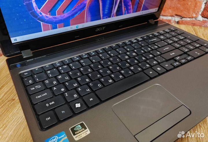 Игровой ноутбук Acer Core i3 2310M/SSD/8Gb/15.6