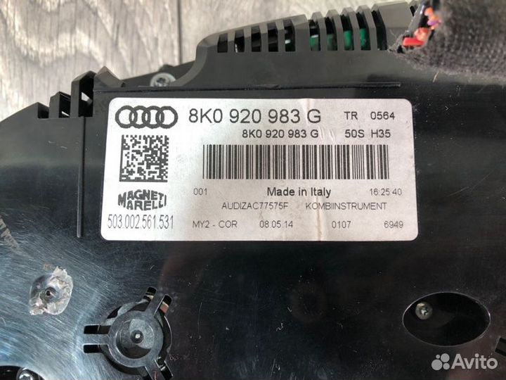 Панель приборов Audi A4 (B8) cglc 2.0 TDI 2014