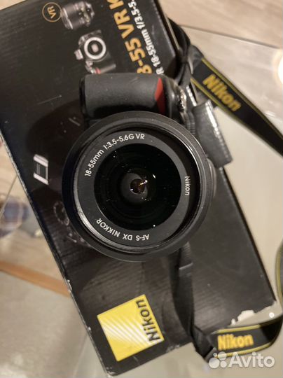 Зеркальный фотоаппарат nikon d3100 18-55 VR kit