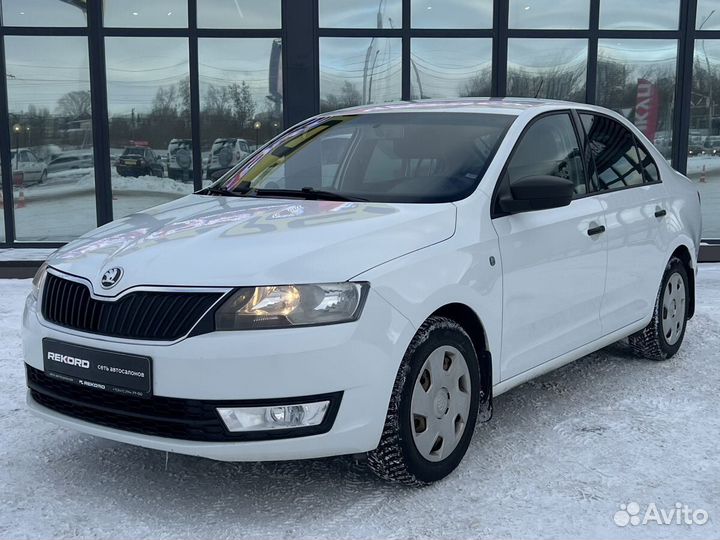 Skoda Rapid 1.6 МТ, 2014, 152 142 км