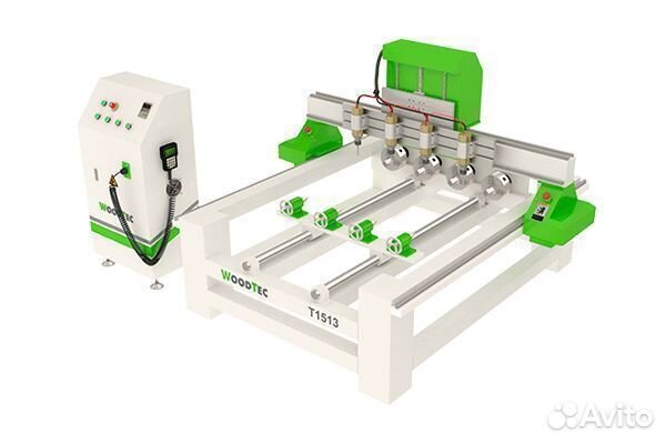 Фрезерно-гравировальный WoodTec T-1513х4