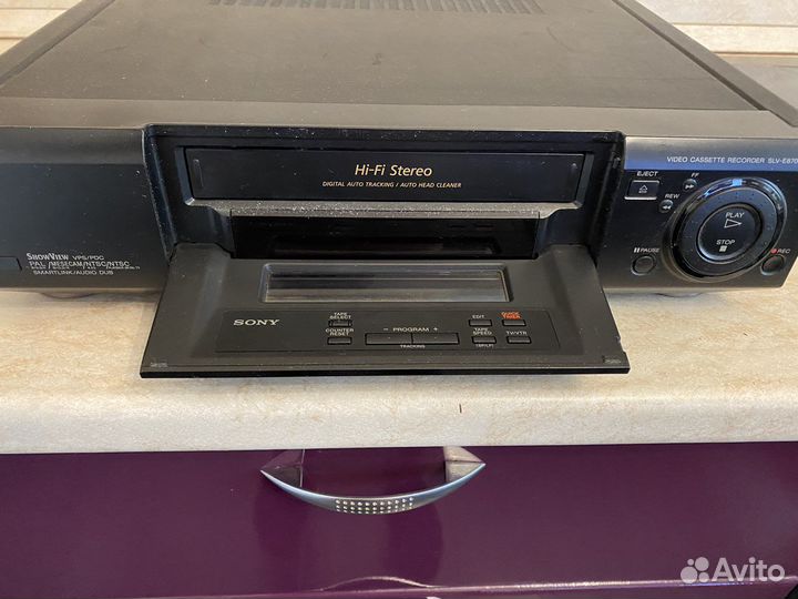 Видеомагнитофон sony hi fi