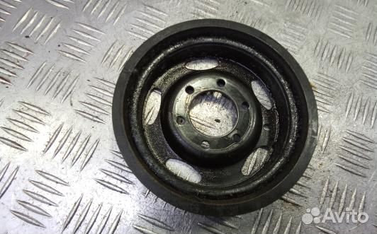 Шкив коленвала демпферный бензиновый opel corsa D
