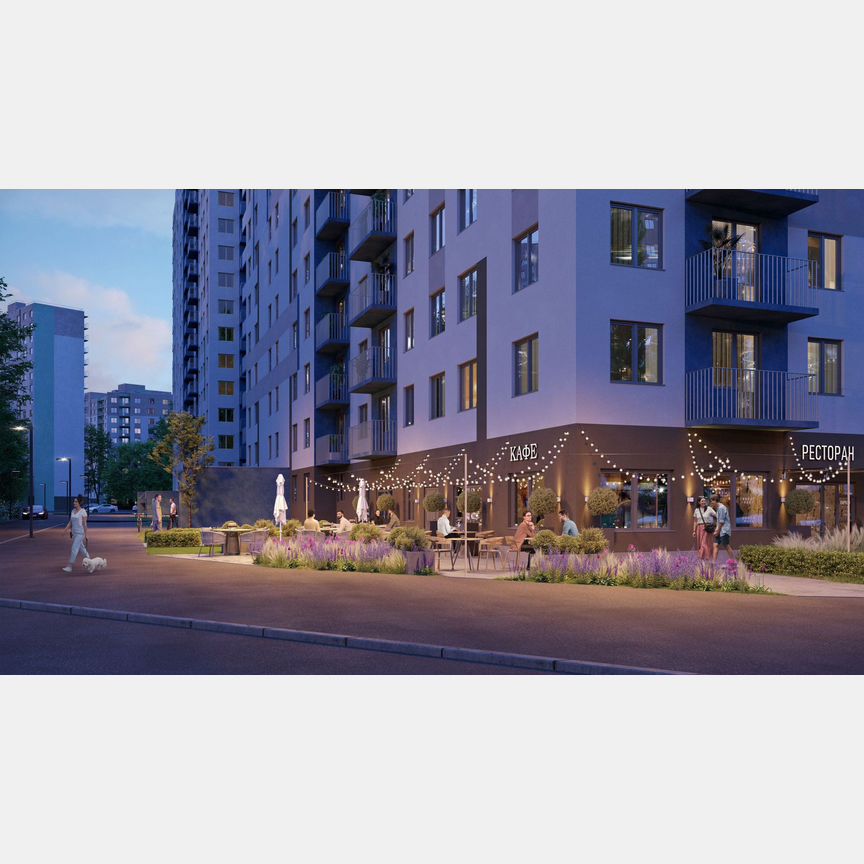 Квартира-студия, 24,1 м², 15/16 эт.
