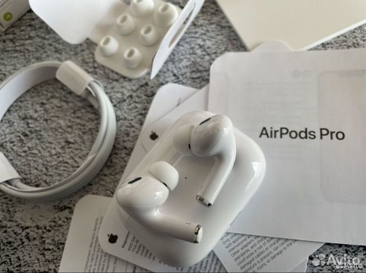 Airpods Pro 2 premium (гарантия+чехол)