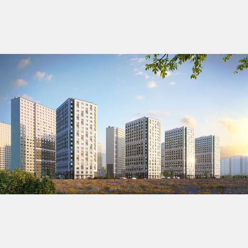 1-к. квартира, 30,6 м², 16/25 эт.
