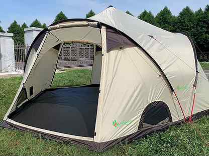 Палатка-шатер 12 местная с армированным полом