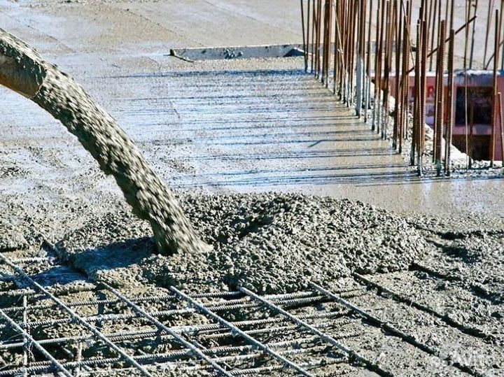 Бетон М200 / бетонная смесь раствор цпс / С завода