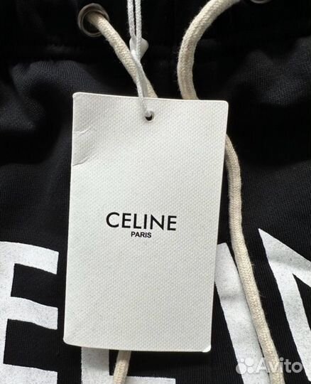 Шорты celine черные