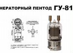 Радиолампа гу-81М новые