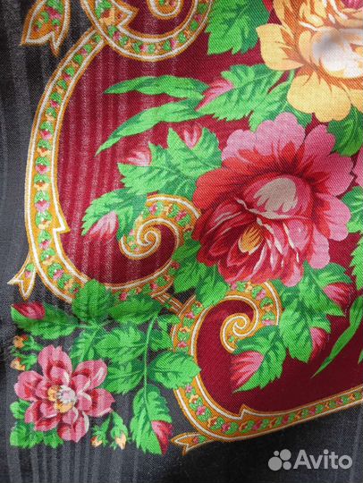 Павловопосадский платок Осеннее Танго - 18