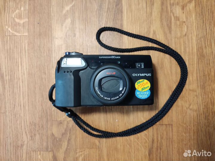 Пленочный фотоаппарат olympus superzoom 80 wide
