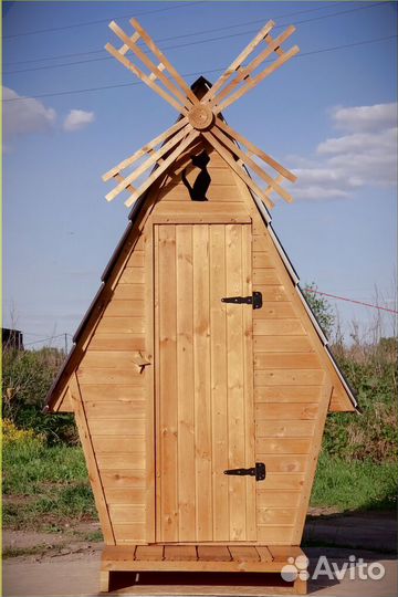 Уличный туалет с установкой HAT120