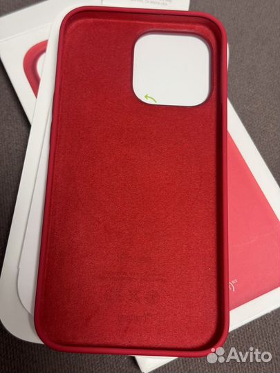 Чехол Apple iPhone 13 Pro Silicone Red оригинал