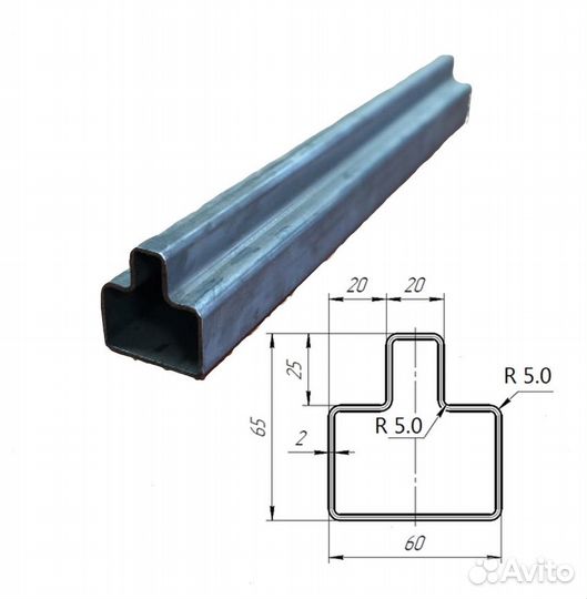 Комплект откатных ворот ролтэк микро проем 3,5х2