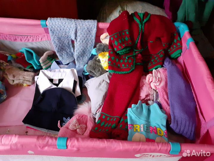 Детские вещи пакетом для девочек с 6 месяцев