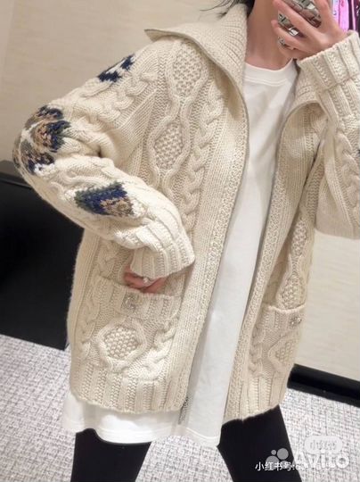 Кардиган на молнии Chanel