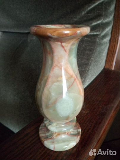 Вазочка подсвечник из оникса