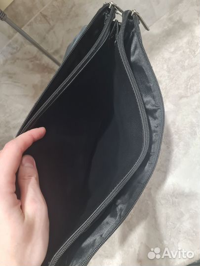 Мужской кожаный портфель