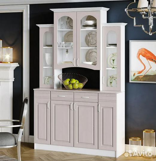 Буфет Констанция 4-х створчатый мускат