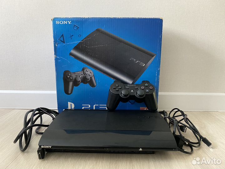 Прошитая Sony playstation 3 super slim 320gb