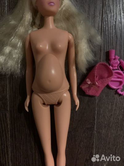 Кукла барби беременная