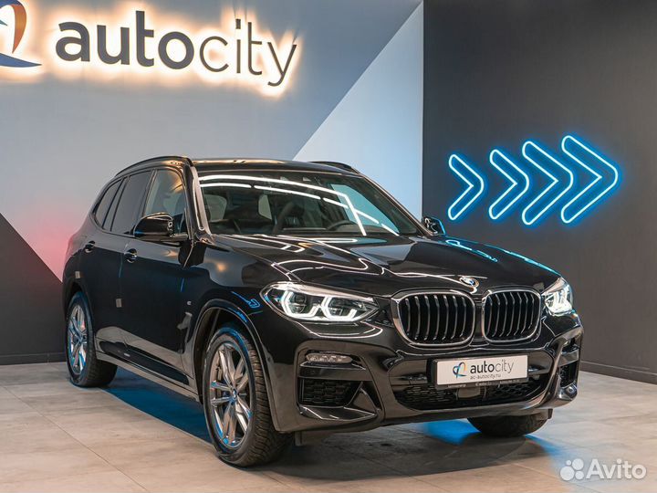 BMW X3 2.0 AT, 2021, 55 000 км