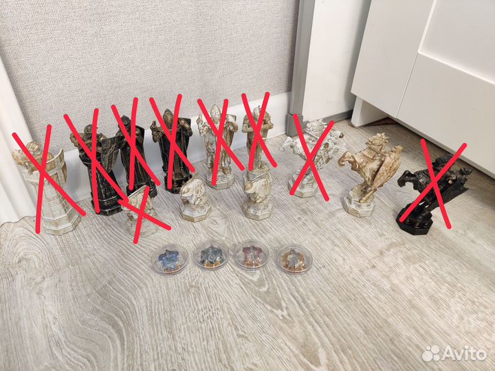 Фигурки из шахмат Гарри Поттер