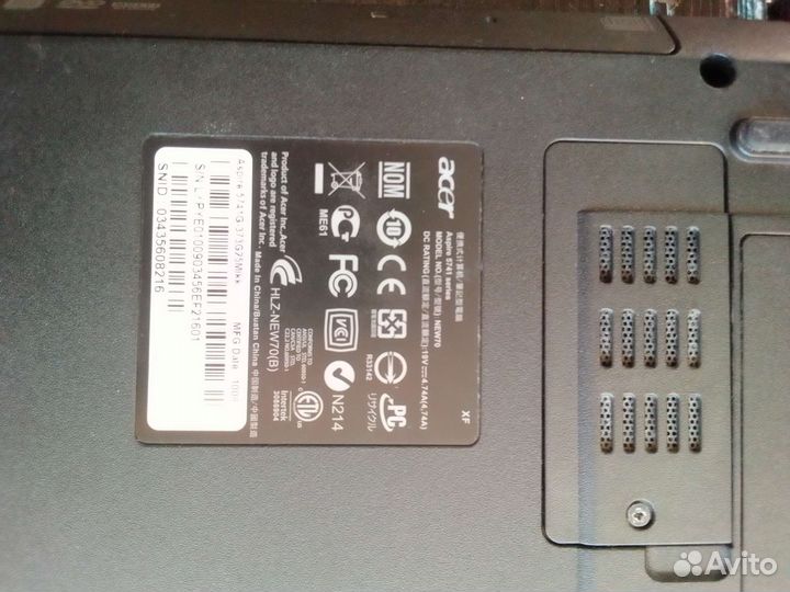 Надёжный и быстрый ноутбук acer