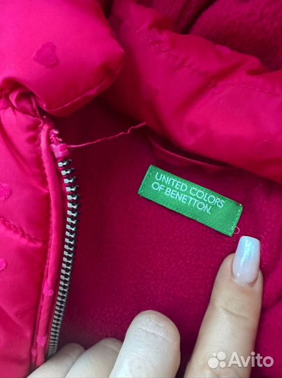 Куртка для девочки benetton 80/86