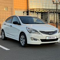 Hyundai Solaris 1.6 AT, 2015, 81 500 км, с пробегом, цена 1 190 000 руб.