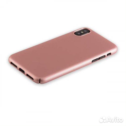 Накладка Case Air deppa для iPhone X (роз.золото)