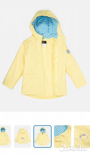 Непромокаемый плащ 98рр д/девочки