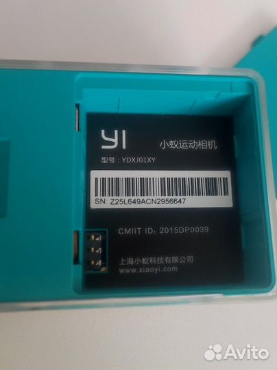 Видеокамера xiaomi YI action camera basic edition