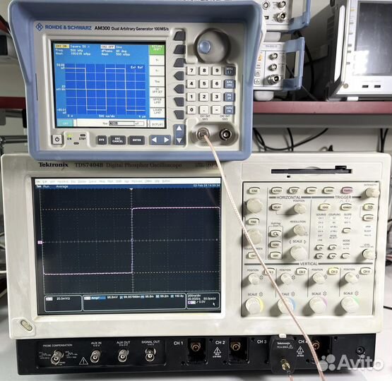 Tektronix TDS7404B Осциллограф, 4 канала, 4 ггц