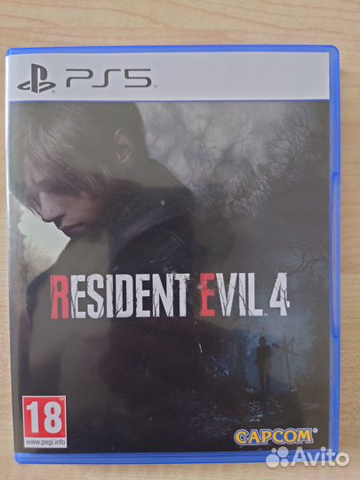 Resident evil 4 remake ps5 диск