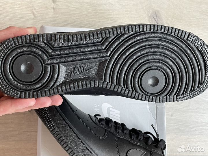 Nike Air Force 1 low black оригинал