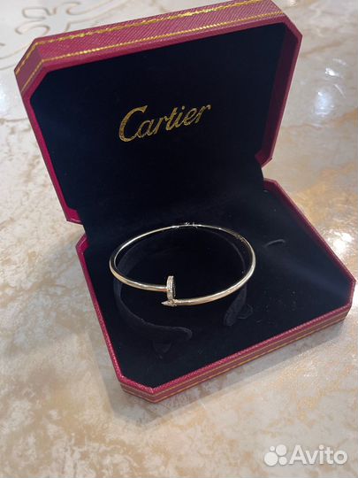 Браслет Cartier гвоздь 585