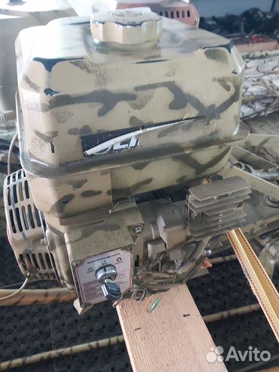 Мотор лодочный болотоход