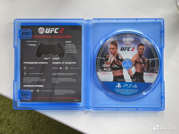 UFC 2 для PS4 идеальное состояние