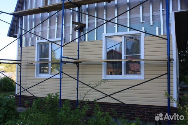 Обшивка домов сайдингом