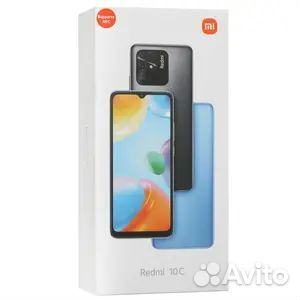 Смартфон Xiaomi Redmi 10C 128 гб серый